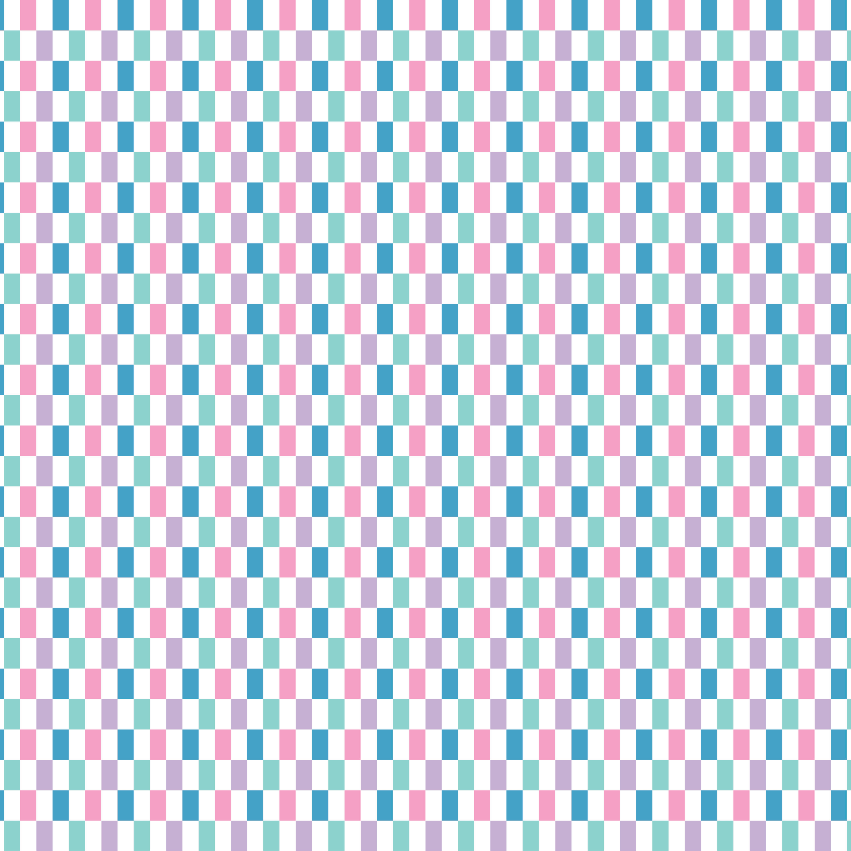 Pastel Checkerboard Pattern Acrylic Sheets - CMB Pattern Acrylic